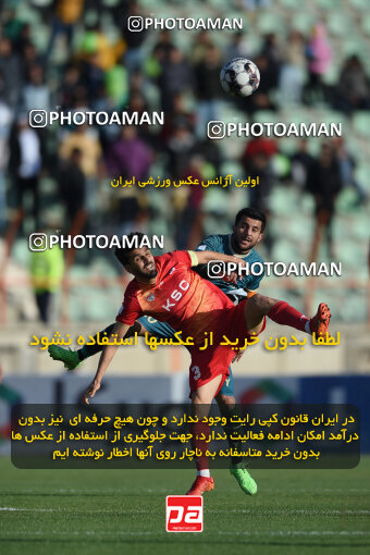 2259087, Qazvin, Iran, Iran Pro League، Persian Gulf Cup، 2023-2024 season، Second Leg، Week 23، Shams Azar F.C. ۱ v ۰ Foulad Khouzestan on 2024/04/12 at ورزشگاه سردار آزادگان