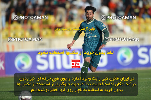 2259089, Qazvin, Iran, Iran Pro League، Persian Gulf Cup، 2023-2024 season، Second Leg، Week 23، Shams Azar F.C. ۱ v ۰ Foulad Khouzestan on 2024/04/12 at ورزشگاه سردار آزادگان