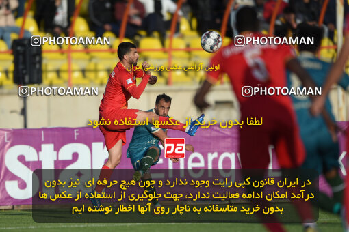 2259300, Qazvin, Iran, Iran Pro League، Persian Gulf Cup، 2023-2024 season، Second Leg، Week 23، Shams Azar F.C. ۱ v ۰ Foulad Khouzestan on 2024/04/12 at ورزشگاه سردار آزادگان