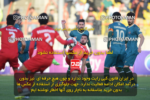 2259374, Qazvin, Iran, Iran Pro League، Persian Gulf Cup، 2023-2024 season، Second Leg، Week 23، Shams Azar F.C. ۱ v ۰ Foulad Khouzestan on 2024/04/12 at ورزشگاه سردار آزادگان