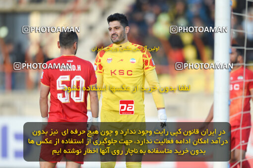 2259389, Qazvin, Iran, Iran Pro League، Persian Gulf Cup، 2023-2024 season، Second Leg، Week 23، Shams Azar F.C. ۱ v ۰ Foulad Khouzestan on 2024/04/12 at ورزشگاه سردار آزادگان