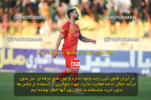 2259391, Qazvin, Iran, Iran Pro League، Persian Gulf Cup، 2023-2024 season، Second Leg، Week 23، Shams Azar F.C. ۱ v ۰ Foulad Khouzestan on 2024/04/12 at ورزشگاه سردار آزادگان