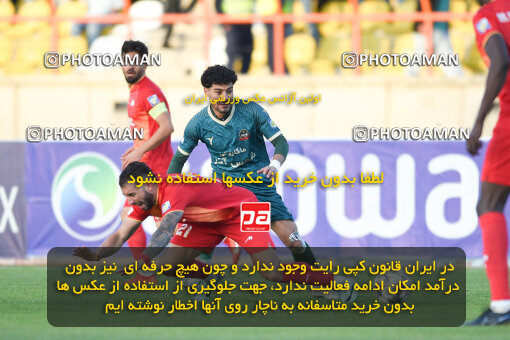 2259400, Qazvin, Iran, Iran Pro League، Persian Gulf Cup، 2023-2024 season، Second Leg، Week 23، Shams Azar F.C. ۱ v ۰ Foulad Khouzestan on 2024/04/12 at ورزشگاه سردار آزادگان