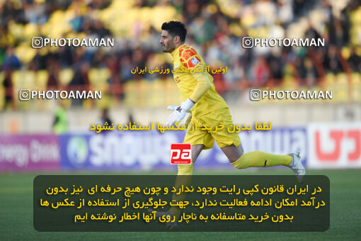 2259402, Qazvin, Iran, Iran Pro League، Persian Gulf Cup، 2023-2024 season، Second Leg، Week 23، Shams Azar F.C. ۱ v ۰ Foulad Khouzestan on 2024/04/12 at ورزشگاه سردار آزادگان