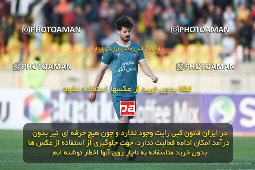 2259417, Qazvin, Iran, Iran Pro League، Persian Gulf Cup، 2023-2024 season، Second Leg، Week 23، Shams Azar F.C. ۱ v ۰ Foulad Khouzestan on 2024/04/12 at ورزشگاه سردار آزادگان