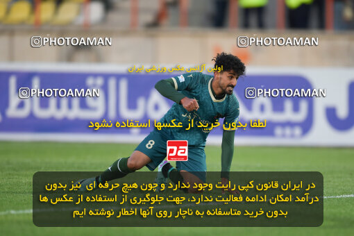 2259469, Qazvin, Iran, Iran Pro League، Persian Gulf Cup، 2023-2024 season، Second Leg، Week 23، Shams Azar F.C. ۱ v ۰ Foulad Khouzestan on 2024/04/12 at ورزشگاه سردار آزادگان