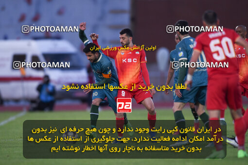 2259475, Qazvin, Iran, Iran Pro League، Persian Gulf Cup، 2023-2024 season، Second Leg، Week 23، Shams Azar F.C. ۱ v ۰ Foulad Khouzestan on 2024/04/12 at ورزشگاه سردار آزادگان