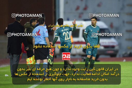 2259507, Qazvin, Iran, Iran Pro League، Persian Gulf Cup، 2023-2024 season، Second Leg، Week 23، Shams Azar F.C. ۱ v ۰ Foulad Khouzestan on 2024/04/12 at ورزشگاه سردار آزادگان