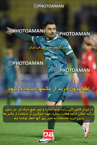 2259516, Qazvin, Iran, Iran Pro League، Persian Gulf Cup، 2023-2024 season، Second Leg، Week 23، Shams Azar F.C. ۱ v ۰ Foulad Khouzestan on 2024/04/12 at ورزشگاه سردار آزادگان