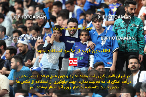 2280212, Tehran, Iran, Iran Pro League، Persian Gulf Cup، 2023-2024 season، Second Leg، Week 24، Esteghlal 3 v 2 Shams Azar F.C. on 2024/04/19 at Azadi Stadium