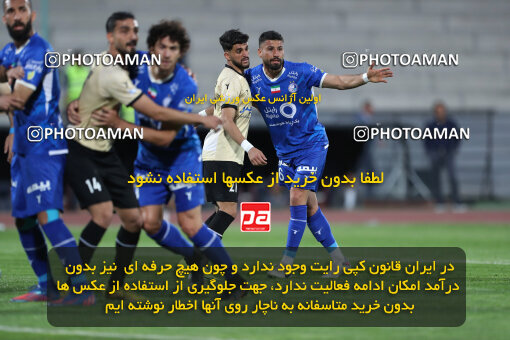 2280306, Tehran, Iran, Iran Pro League، Persian Gulf Cup، 2023-2024 season، Second Leg، Week 24، Esteghlal 3 v 2 Shams Azar F.C. on 2024/04/19 at Azadi Stadium