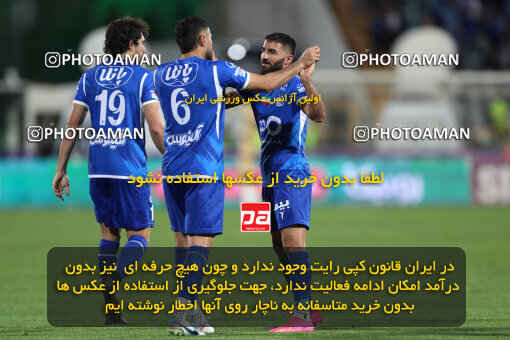 2280329, Tehran, Iran, Iran Pro League، Persian Gulf Cup، 2023-2024 season، Second Leg، Week 24، Esteghlal 3 v 2 Shams Azar F.C. on 2024/04/19 at Azadi Stadium