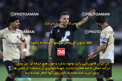 2280331, Tehran, Iran, Iran Pro League، Persian Gulf Cup، 2023-2024 season، Second Leg، Week 24، Esteghlal 3 v 2 Shams Azar F.C. on 2024/04/19 at Azadi Stadium