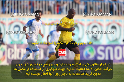 2258582, Bandar Anzali, Iran, Iran Pro League، Persian Gulf Cup، 2023-2024 season، Second Leg، Week 24، Malvan Bandar Anzali ۱ v 2 Sepahan on 2024/04/21 at Sirous Ghayeghran Stadium