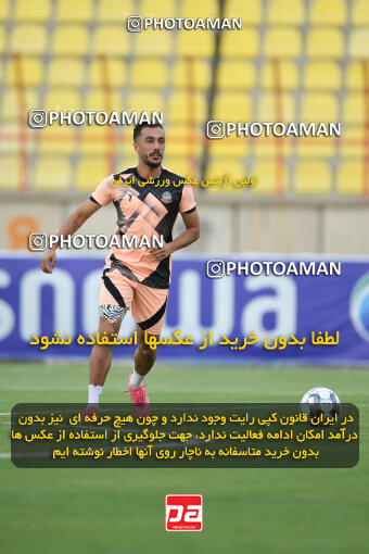 2270509, Qazvin, Iran, Iran Pro League، Persian Gulf Cup، 2023-2024 season، Second Leg، Week 25، Shams Azar F.C. 2 v ۱ Paykan on 2024/04/30 at ورزشگاه سردار آزادگان