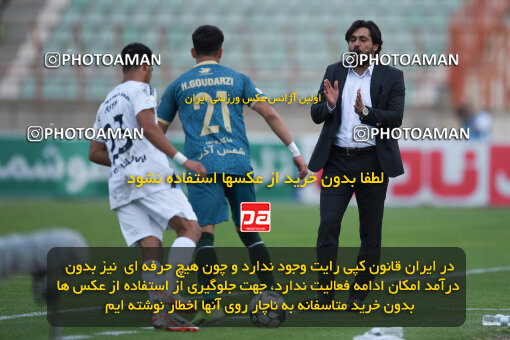 2273815, Qazvin, Iran, Iran Pro League، Persian Gulf Cup، 2023-2024 season، Second Leg، Week 25، Shams Azar F.C. 2 v ۱ Paykan on 2024/04/30 at ورزشگاه سردار آزادگان