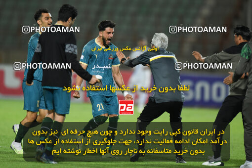 2274095, Qazvin, Iran, Iran Pro League، Persian Gulf Cup، 2023-2024 season، Second Leg، Week 25، Shams Azar F.C. 2 v ۱ Paykan on 2024/04/30 at ورزشگاه سردار آزادگان