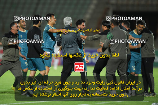 2274097, Qazvin, Iran, Iran Pro League، Persian Gulf Cup، 2023-2024 season، Second Leg، Week 25، Shams Azar F.C. 2 v ۱ Paykan on 2024/04/30 at ورزشگاه سردار آزادگان