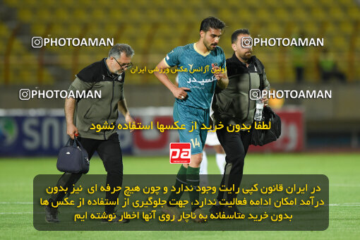 2274135, Qazvin, Iran, Iran Pro League، Persian Gulf Cup، 2023-2024 season، Second Leg، Week 25، Shams Azar F.C. 2 v ۱ Paykan on 2024/04/30 at ورزشگاه سردار آزادگان