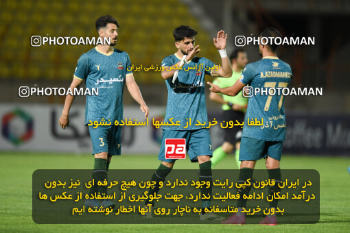 2274151, Qazvin, Iran, Iran Pro League، Persian Gulf Cup، 2023-2024 season، Second Leg، Week 25، Shams Azar F.C. 2 v ۱ Paykan on 2024/04/30 at ورزشگاه سردار آزادگان