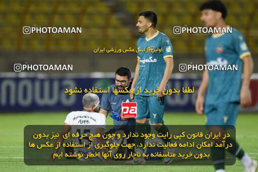 2274155, Qazvin, Iran, Iran Pro League، Persian Gulf Cup، 2023-2024 season، Second Leg، Week 25، Shams Azar F.C. 2 v ۱ Paykan on 2024/04/30 at ورزشگاه سردار آزادگان