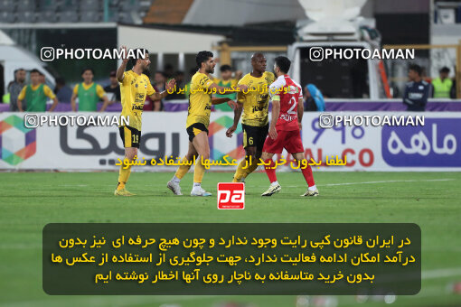 2257844, Tehran, Iran, Iran Pro League، Persian Gulf Cup، 2023-2024 season، Second Leg، Week 25، Persepolis ۰ v ۰ Sepahan on 2024/05/01 at Azadi Stadium