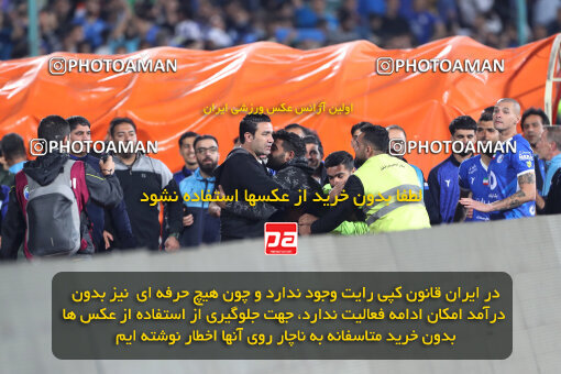 2271229, Tehran, Iran, Iran Pro League، Persian Gulf Cup، 2023-2024 season، Second Leg، Week 26، Esteghlal 2 v ۱ Zob Ahan Esfahan on 2024/05/06 at Azadi Stadium