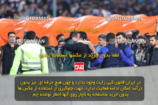 2271230, Tehran, Iran, Iran Pro League، Persian Gulf Cup، 2023-2024 season، Second Leg، Week 26، Esteghlal 2 v ۱ Zob Ahan Esfahan on 2024/05/06 at Azadi Stadium