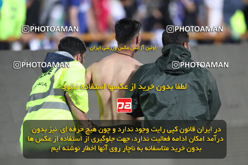 2271235, Tehran, Iran, Iran Pro League، Persian Gulf Cup، 2023-2024 season، Second Leg، Week 26، Esteghlal 2 v ۱ Zob Ahan Esfahan on 2024/05/06 at Azadi Stadium