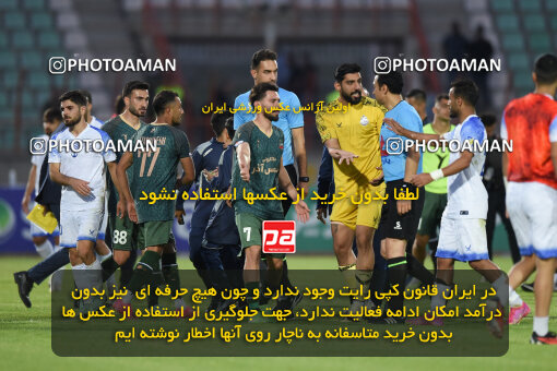 2286045, Qazvin, Iran, Iran Pro League، Persian Gulf Cup، 2023-2024 season، Second Leg، Week 27، Shams Azar F.C. ۱ v ۰ Malvan Bandar Anzali on 2024/05/11 at ورزشگاه سردار آزادگان