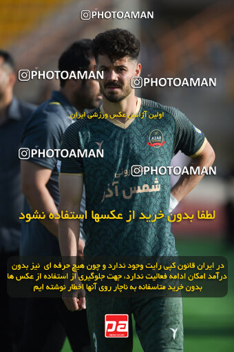 2286206, Qazvin, Iran, Iran Pro League، Persian Gulf Cup، 2023-2024 season، Second Leg، Week 27، Shams Azar F.C. ۱ v ۰ Malvan Bandar Anzali on 2024/05/11 at ورزشگاه سردار آزادگان