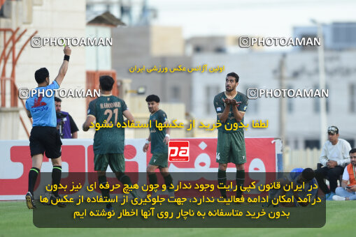 2286372, Qazvin, Iran, Iran Pro League، Persian Gulf Cup، 2023-2024 season، Second Leg، Week 27، Shams Azar F.C. ۱ v ۰ Malvan Bandar Anzali on 2024/05/11 at ورزشگاه سردار آزادگان