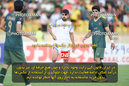 2286421, Qazvin, Iran, Iran Pro League، Persian Gulf Cup، 2023-2024 season، Second Leg، Week 27، Shams Azar F.C. ۱ v ۰ Malvan Bandar Anzali on 2024/05/11 at ورزشگاه سردار آزادگان