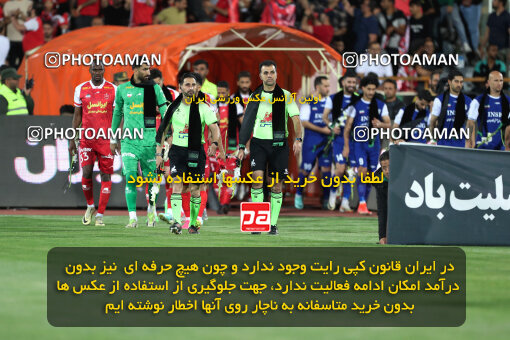 2290196, Tehran, Iran, Iran Pro League، Persian Gulf Cup، 2023-2024 season، Second Leg، Week 28، Persepolis 4 v 3 Esteghlal Khouzestan on 2024/05/24 at Azadi Stadium