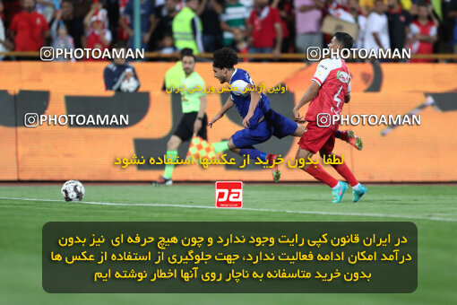 2290328, Tehran, Iran, Iran Pro League، Persian Gulf Cup، 2023-2024 season، Second Leg، Week 28، Persepolis 4 v 3 Esteghlal Khouzestan on 2024/05/24 at Azadi Stadium