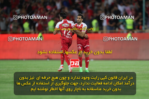 2290369, Tehran, Iran, Iran Pro League، Persian Gulf Cup، 2023-2024 season، Second Leg، Week 28، Persepolis 4 v 3 Esteghlal Khouzestan on 2024/05/24 at Azadi Stadium