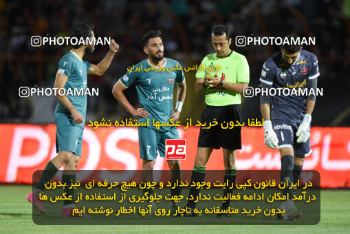 2291766, Qazvin, Iran, Iran Pro League، Persian Gulf Cup، 2023-2024 season، Second Leg، Week 29، Shams Azar F.C. ۱ v 3 Persepolis on 2024/05/28 at ورزشگاه سردار آزادگان