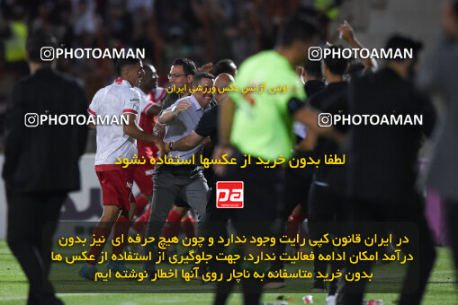 2292012, Qazvin, Iran, Iran Pro League، Persian Gulf Cup، 2023-2024 season، Second Leg، Week 29، Shams Azar F.C. ۱ v 3 Persepolis on 2024/05/28 at ورزشگاه سردار آزادگان