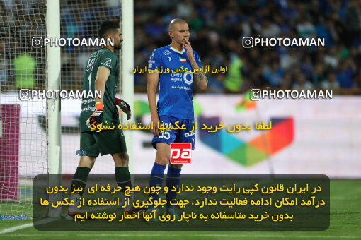 2292455, Tehran, Iran, Iran Pro League، Persian Gulf Cup، 2023-2024 season، Second Leg، Week 29، Esteghlal ۱ v ۰ Gol Gohar Sirjan on 2024/05/28 at Azadi Stadium