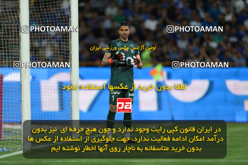 2292458, Tehran, Iran, Iran Pro League، Persian Gulf Cup، 2023-2024 season، Second Leg، Week 29، Esteghlal ۱ v ۰ Gol Gohar Sirjan on 2024/05/28 at Azadi Stadium