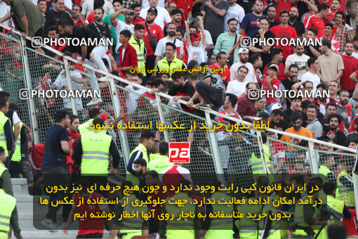 2288787, Tehran, Iran, Iran Pro League، Persian Gulf Cup، 2023-2024 season، Second Leg، Week 30، Persepolis ۱ v ۰ Mes Rafsanjan on 2024/06/01 at Azadi Stadium