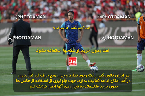 2288826, Tehran, Iran, Iran Pro League، Persian Gulf Cup، 2023-2024 season، Second Leg، Week 30، Persepolis ۱ v ۰ Mes Rafsanjan on 2024/06/01 at Azadi Stadium