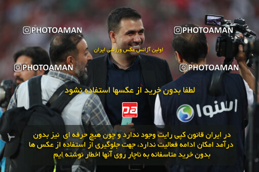 2288886, Tehran, Iran, Iran Pro League، Persian Gulf Cup، 2023-2024 season، Second Leg، Week 30، Persepolis ۱ v ۰ Mes Rafsanjan on 2024/06/01 at Azadi Stadium