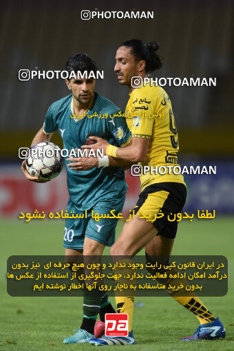 2293398, Isfahan, Iran, Iran Pro League، Persian Gulf Cup، 2023-2024 season، Second Leg، Week 30، Sepahan 4 v ۱ Shams Azar F.C. on 2024/06/01 at Naghsh-e Jahan Stadium