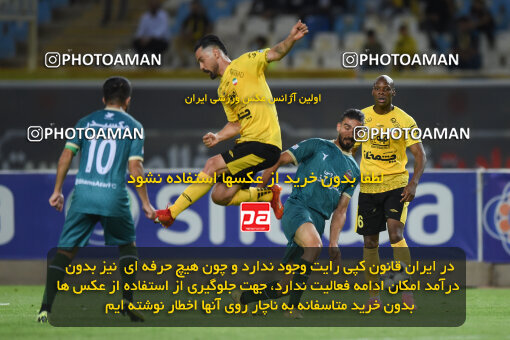 2293403, Isfahan, Iran, Iran Pro League، Persian Gulf Cup، 2023-2024 season، Second Leg، Week 30، Sepahan 4 v ۱ Shams Azar F.C. on 2024/06/01 at Naghsh-e Jahan Stadium