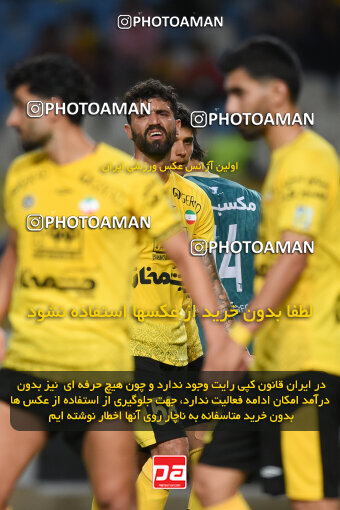 2293410, Isfahan, Iran, Iran Pro League، Persian Gulf Cup، 2023-2024 season، Second Leg، Week 30، Sepahan 4 v ۱ Shams Azar F.C. on 2024/06/01 at Naghsh-e Jahan Stadium