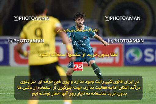 2293522, Isfahan, Iran, Iran Pro League، Persian Gulf Cup، 2023-2024 season، Second Leg، Week 30، Sepahan 4 v ۱ Shams Azar F.C. on 2024/06/01 at Naghsh-e Jahan Stadium