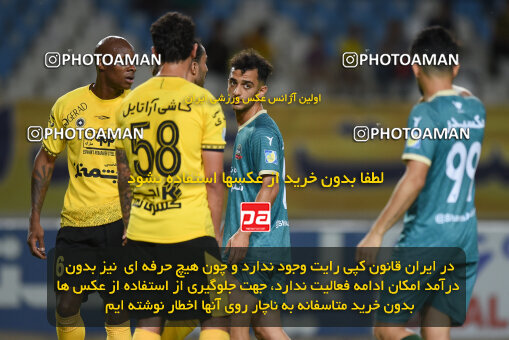 2293544, Isfahan, Iran, Iran Pro League، Persian Gulf Cup، 2023-2024 season، Second Leg، Week 30، Sepahan 4 v ۱ Shams Azar F.C. on 2024/06/01 at Naghsh-e Jahan Stadium