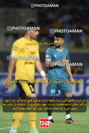 2293573, Isfahan, Iran, Iran Pro League، Persian Gulf Cup، 2023-2024 season، Second Leg، Week 30، Sepahan 4 v ۱ Shams Azar F.C. on 2024/06/01 at Naghsh-e Jahan Stadium