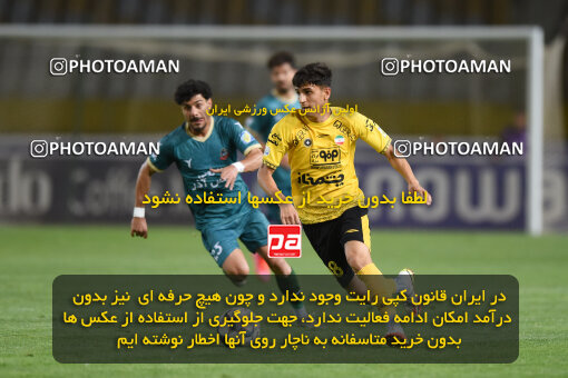 2293621, Isfahan, Iran, Iran Pro League، Persian Gulf Cup، 2023-2024 season، Second Leg، Week 30، Sepahan 4 v ۱ Shams Azar F.C. on 2024/06/01 at Naghsh-e Jahan Stadium